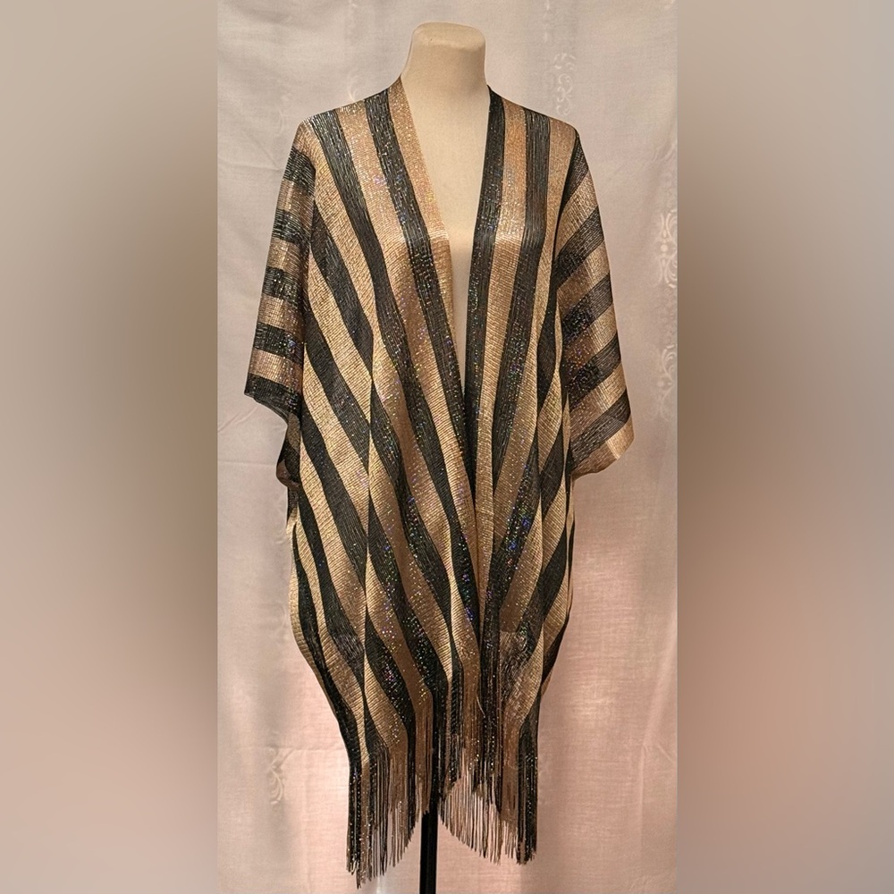 Kendall & James Evening Fringe Shawl